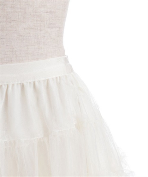 axes femme（アクシーズファム）の「チュールミニスカート（スカート・レディース・キナリ/ブラック・FREE）」の14枚目の写真