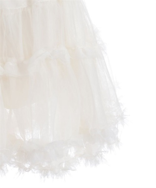 axes femme（アクシーズファム）の「チュールミニスカート（スカート・レディース・キナリ/ブラック・FREE）」の15枚目の写真