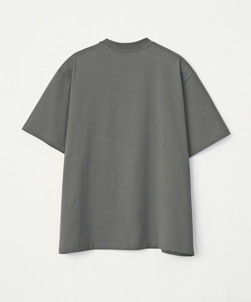 VICTIM（ヴィクティム）の「VICTIM ヴィクティム / HEAVY COTTON TEE シルクライクヘビーコットンベーシックTシャツ / VTM-25-CS-006（Tシャツ/カットソー・メンズ・ホワイト/ブラック/グレー・1/2/3）」の5枚目の写真
