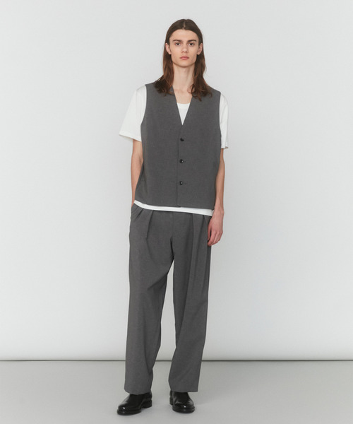 VICTIM（ヴィクティム）の「VICTIM ヴィクティム / HEAVY COTTON TEE シルクライクヘビーコットンベーシックTシャツ / VTM-25-CS-006（Tシャツ/カットソー・メンズ・ホワイト/ブラック/グレー・1/2/3）」の14枚目の写真