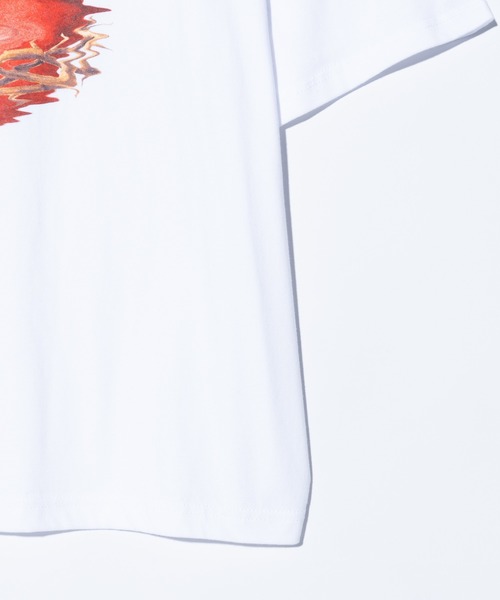 glamb(グラム)の「Crunch Cross Heart T-shirt / クランチクロスハートTシャツ(Tシャツ/カットソー・メンズ・ホワイト/ブラック・S/M/L)」の13枚目の写真