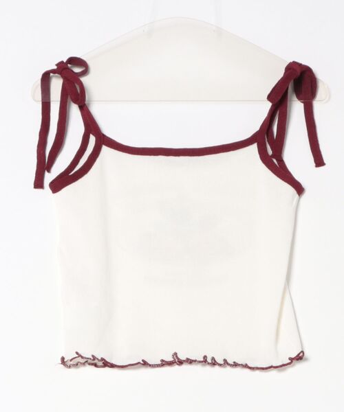 Chloé フリルオレンジキャミソール Chloé フリルオレンジキャミソール