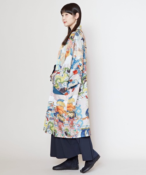 倭物やカヤ(ワモノヤカヤ)の「【倭物やカヤ】着る、NIPPON ART 浮世色メンズ羽織(カーディガン/ボレロ・メンズ・その他1/その他2/その他3/その他4・FREE)」の17枚目の写真