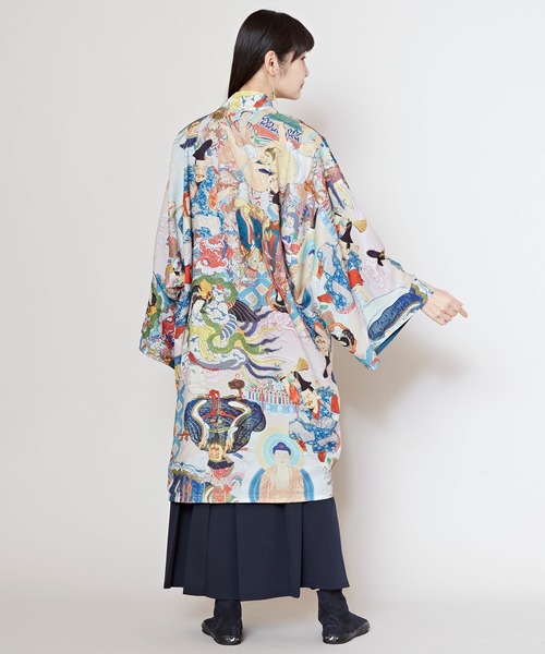 倭物やカヤ(ワモノヤカヤ)の「【倭物やカヤ】着る、NIPPON ART 浮世色メンズ羽織(カーディガン/ボレロ・メンズ・その他1/その他2/その他3/その他4・FREE)」の19枚目の写真