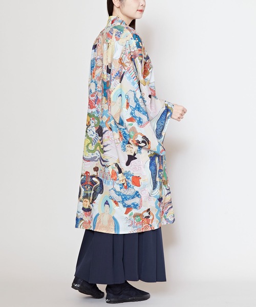 倭物やカヤ(ワモノヤカヤ)の「【倭物やカヤ】着る、NIPPON ART 浮世色メンズ羽織(カーディガン/ボレロ・メンズ・その他1/その他2/その他3/その他4・FREE)」の20枚目の写真