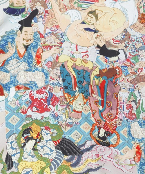 倭物やカヤ(ワモノヤカヤ)の「【倭物やカヤ】着る、NIPPON ART 浮世色メンズ羽織(カーディガン/ボレロ・メンズ・その他1/その他2/その他3/その他4・FREE)」の22枚目の写真