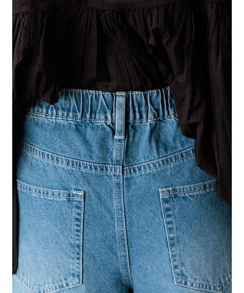 Lugnoncure（ルノンキュール）の「ストレートデニムパンツ（その他パンツ・レディース・グレー/オフホワイト/サックスブルー・L/M）」の13枚目の写真