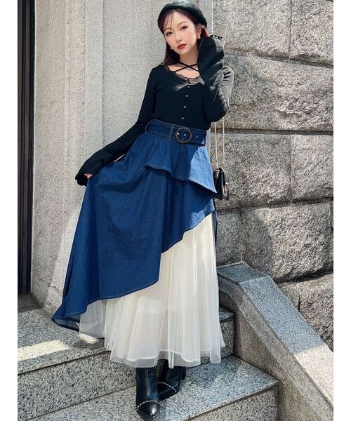 セール】チュールボリュームスカート（スカート）｜RESEXXY