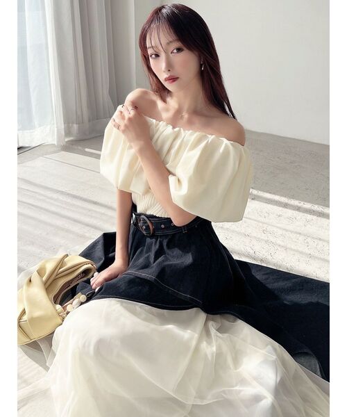 RESEXXY(リゼクシー)の「チュールボリュームスカート(スカート・レディース・ブラック/インディゴブルー・FREE)」の17枚目の写真