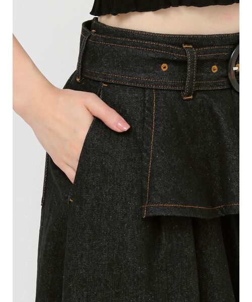 RESEXXY（リゼクシー）の「チュールボリュームスカート（スカート・レディース・ブラック/インディゴブルー・FREE）」の14枚目の写真