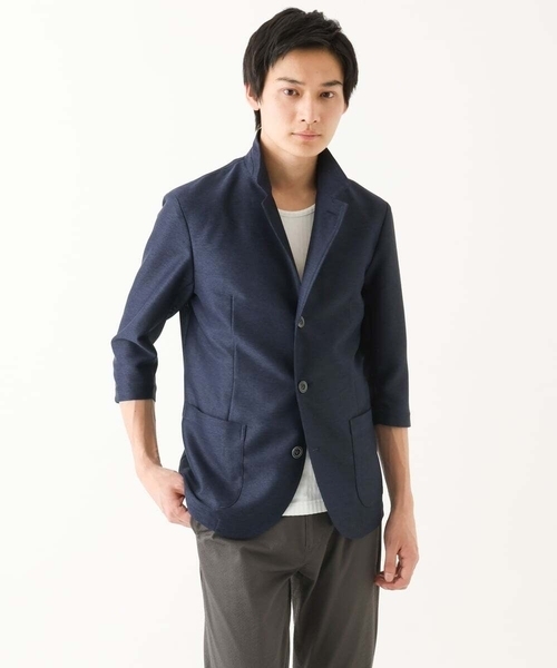 【美品】Coohem ボックスシルエット　ジャケット ジャケット レディース 美ライン コットン ストレッチ ワン