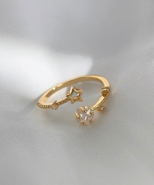 【限定セール！】 セール】指輪 星 オープン リング（リング）｜shoppinggo アクセサリー