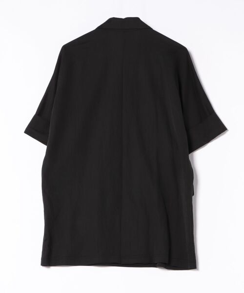 KATHARINE ROSS(キャサリンロス)の「【KATHARINE ROSS】サラらくジャケット(テーラードジャケット・レディース・ブラック/チャコールグレー・MEDIUM)」の4枚目の写真