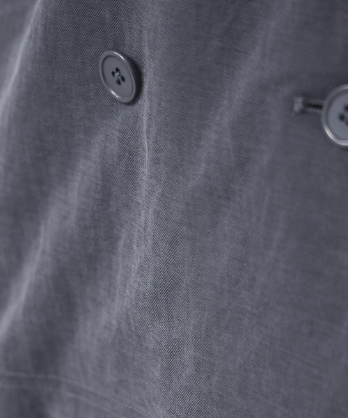 KATHARINE ROSS(キャサリンロス)の「【KATHARINE ROSS】サラらくジャケット(テーラードジャケット・レディース・ブラック/チャコールグレー・MEDIUM)」の7枚目の写真