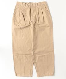 マルチサイズ（マルチサイズ）の「ツータックワイドテーパードパンツ（その他パンツ）」