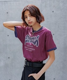 PAGEBOY | リンガーロゴTシャツ(Tシャツ/カットソー)