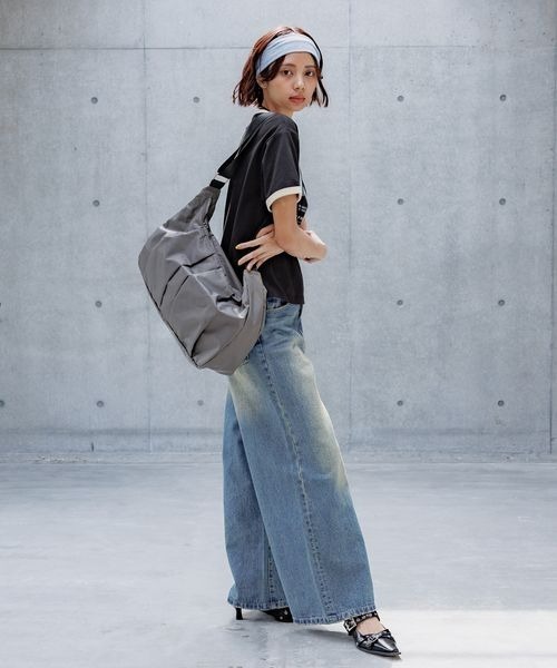 PAGEBOY（ページボーイ）の「リンガーロゴTシャツ（Tシャツ/カットソー・レディース・ブラック/オフホワイト/レッド系その他・FREE）」の11枚目の写真