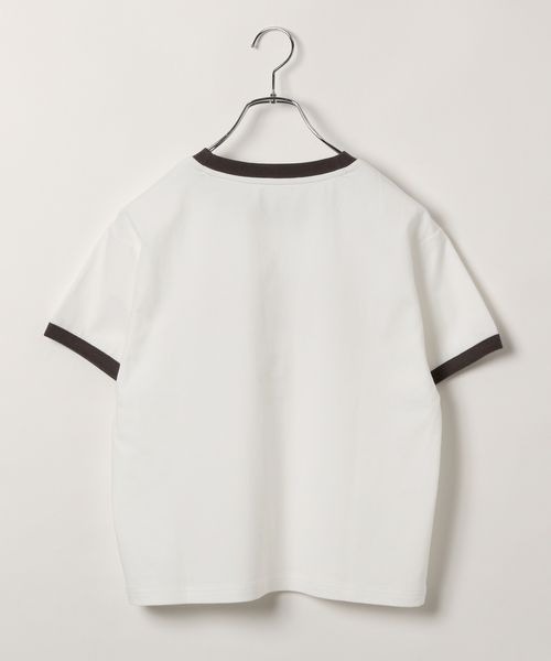 PAGEBOY（ページボーイ）の「リンガーロゴTシャツ（Tシャツ/カットソー・レディース・ブラック/オフホワイト/レッド系その他・FREE）」の21枚目の写真