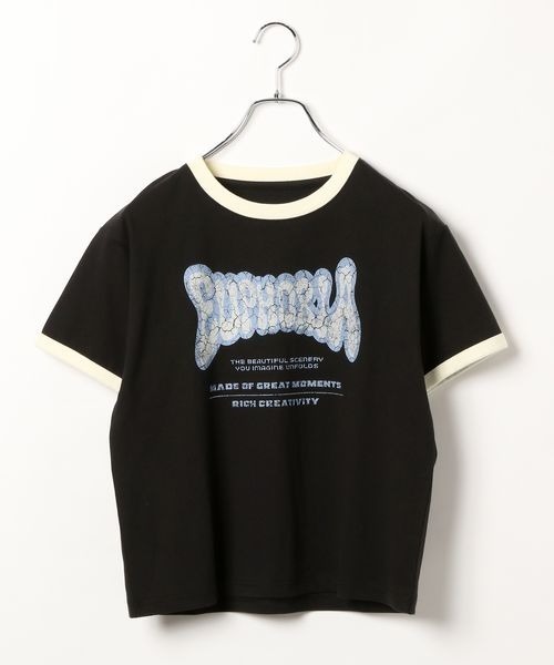 セール】リンガーロゴTシャツ（Tシャツ/カットソー）｜PAGEBOY