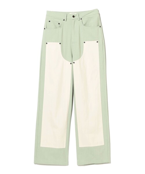 Ray BEAMS(レイビームス)の「GHOSPELL / Billie-Jean Trousers(その他パンツ・レディース・グリーン・X-SMALL)」の2枚目の写真