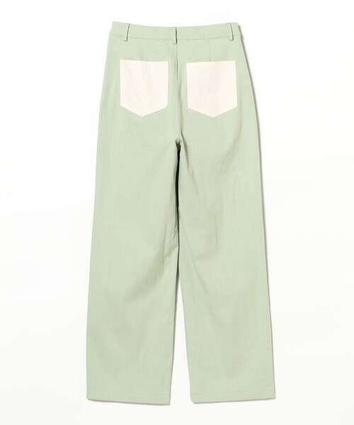Ray BEAMS(レイビームス)の「GHOSPELL / Billie-Jean Trousers(その他パンツ・レディース・グリーン・X-SMALL)」の6枚目の写真