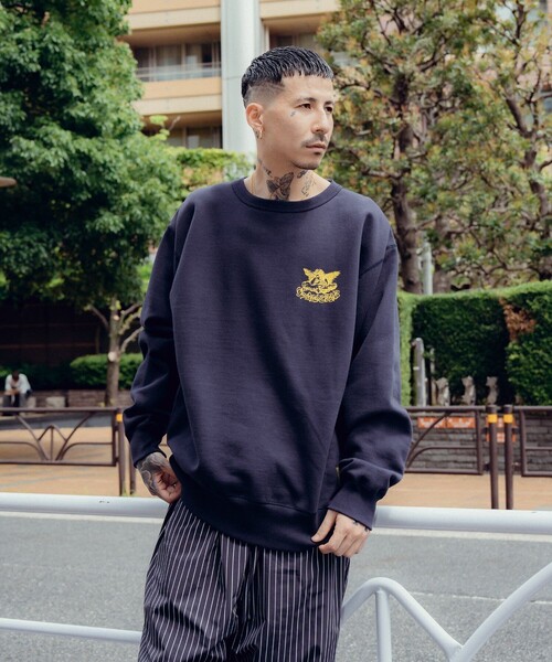Subciety(サブサエティ)の「Angevil sweatshirt(ベスト・メンズ・ネイビー/ブラック/グレー・XX-LARGE/X-LARGE/LARGE/MEDIUM/SMALL)」の22枚目の写真