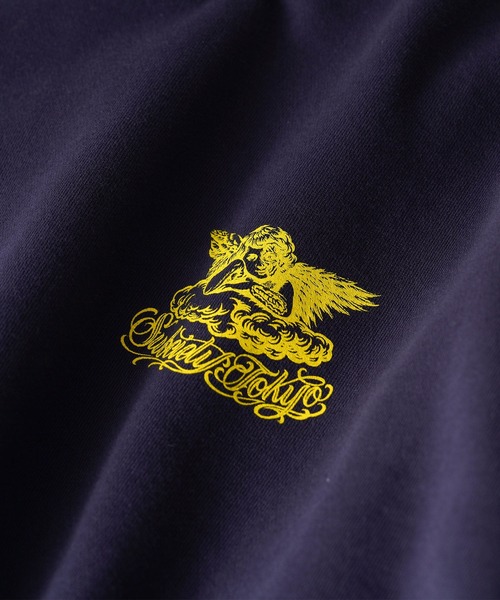 Subciety（サブサエティ）の「Angevil sweatshirt（スウェット・メンズ・ネイビー/ブラック/グレー・XX-LARGE/X-LARGE/LARGE/MEDIUM/SMALL）」の12枚目の写真