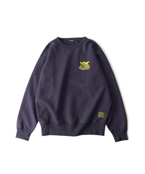 Subciety（サブサエティ）の「Angevil sweatshirt（スウェット・メンズ・ネイビー/ブラック/グレー・XX-LARGE/X-LARGE/LARGE/MEDIUM/SMALL）」の17枚目の写真