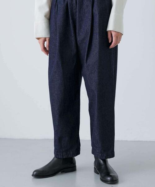 かぐれ（カグレ）の「デニムクロップドパンツ（デニムパンツ・レディース・インディゴブルー・FREE）」の13枚目の写真