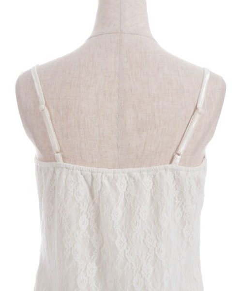 レーシービッグリボンキャミ（キャミソール）｜axes femme（アクシーズ