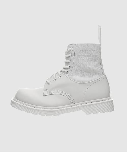 【MM6 メゾン マルジェラ】白ショートブーツ MM6 Maison Margiela/エムエム6 メゾン マルジェラ｜「エムエム6