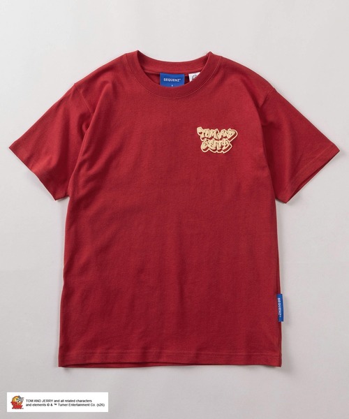 Tom&Jerry(トムアンドジェリー)の「【72】【TOM and JERRY/トムとジェリー】ストリートコーデ ラバー&発泡プリント Tシャツ/バックプリント(Tシャツ/カットソー・メンズ・ブラック/ブルー/ホワイト/グリーン/ブラック系1/スカイブルー系/ブラック系/ホワイト系/ホワイト系1/レッド系・M/L/XL/S)」の12枚目の写真