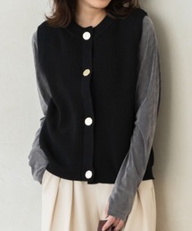 IENA ADAWAS KNIT TWEED 2PKT ベスト　金ボタン 金ボタン」に該当するベストファッション通販 - ZOZOTOWN