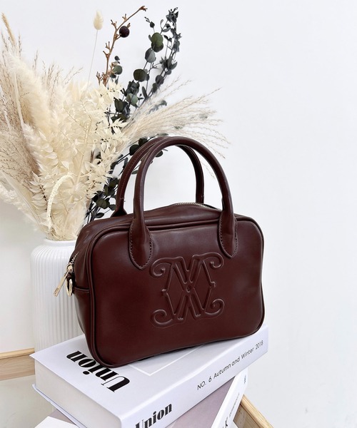 INGNI(イング)の「ロゴボストンバッグ(ハンドバッグ・レディース・ブラック/ブラウン・ONE SIZE)」の13枚目の写真