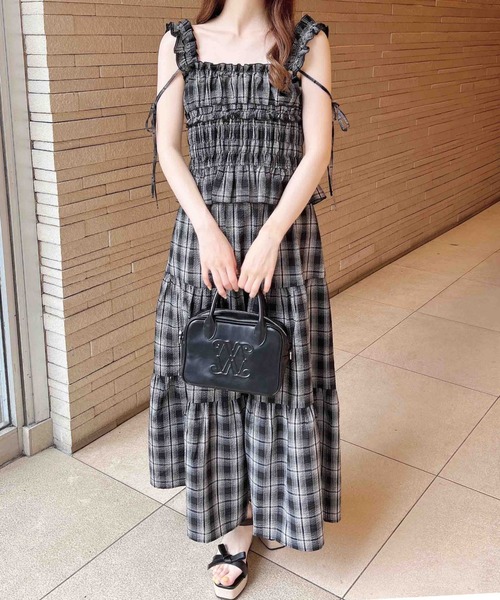 INGNI(イング)の「ロゴボストンバッグ(ハンドバッグ・レディース・ブラック/ブラウン・ONE SIZE)」の10枚目の写真