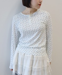 earth music&ecology | 【WEB限定/新色追加】アイレットジャカードタイトプルオーバー(Tシャツ/カットソー)