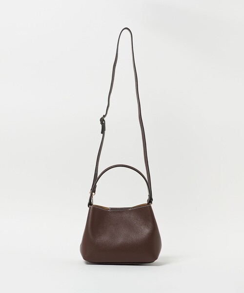 MARCO BIANCHINI（マルコビアンチーニ）の「＜MARCO BIANCHINI＞ボックス バッグ（トートバッグ・レディース・ダークブラウン/オフホワイト/ダークグレー・FREE）」の19枚目の写真