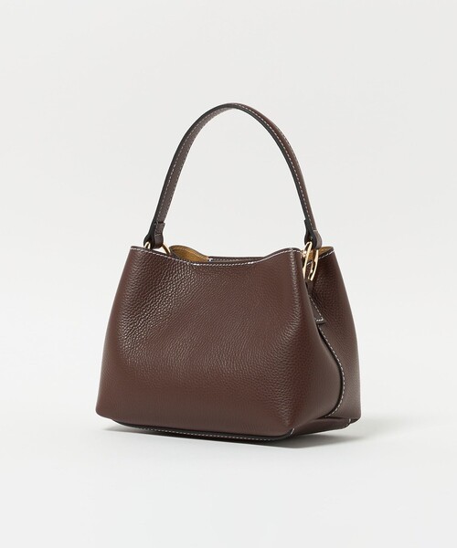 MARCO BIANCHINI（マルコビアンチーニ）の「＜MARCO BIANCHINI＞ボックス バッグ（トートバッグ・レディース・ダークブラウン/オフホワイト/ダークグレー・FREE）」の22枚目の写真