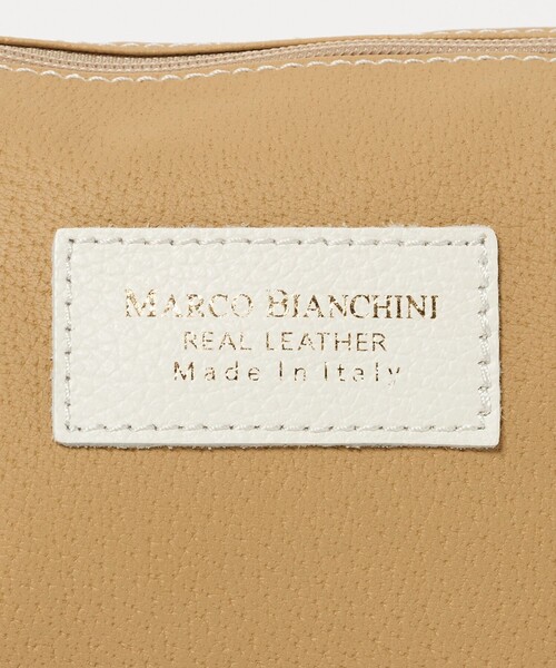 MARCO BIANCHINI（マルコビアンチーニ）の「＜MARCO BIANCHINI＞ボックス バッグ（トートバッグ・レディース・ダークブラウン/オフホワイト/ダークグレー・FREE）」の6枚目の写真