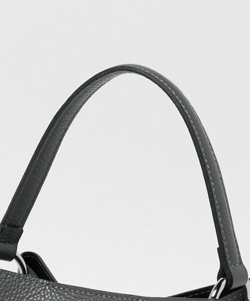 MARCO BIANCHINI（マルコビアンチーニ）の「＜MARCO BIANCHINI＞ボックス バッグ（トートバッグ・レディース・ダークブラウン/オフホワイト/ダークグレー・FREE）」の9枚目の写真