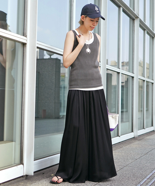 EVERYDAY I LIKE.（エヴリディアイライク）の「*Vintage Tank top（Tシャツ/カットソー・レディース・ブラック系その他/タン/ベージュ・FREE）」の10枚目の写真