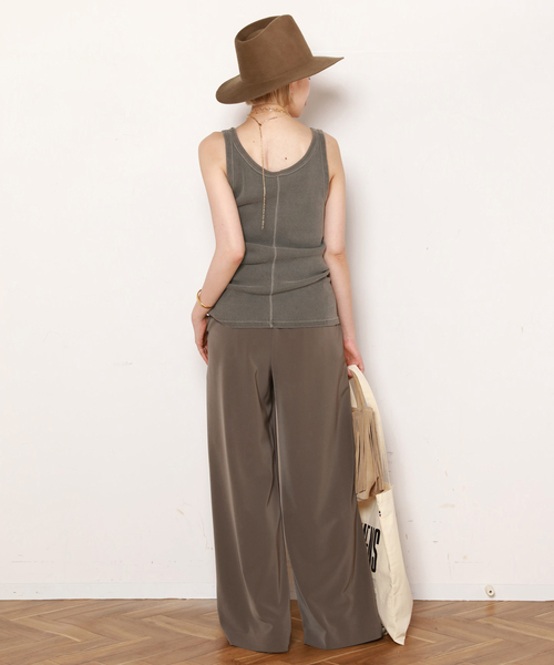 EVERYDAY I LIKE.（エヴリディアイライク）の「*Vintage Tank top（Tシャツ/カットソー・レディース・ブラック系その他/タン/ベージュ・FREE）」の18枚目の写真