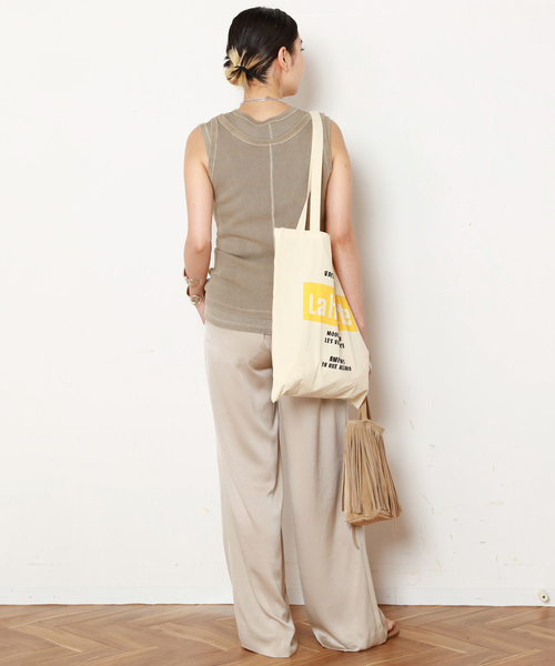 EVERYDAY I LIKE.(エヴリディアイライク)の「*Vintage Tank top(Tシャツ/カットソー・レディース・ブラック系その他/タン/ベージュ・FREE)」の17枚目の写真