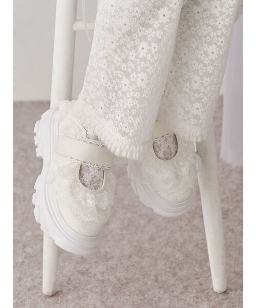 靴 merry jenny frill strap sneakers frill strap sneakers（スニーカー）｜merry jenny（メリー
