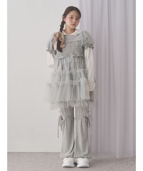 セール】frill strap sneakers（スニーカー）｜merry jenny
