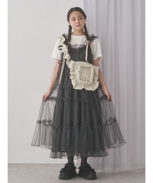 セール】frill strap sneakers（スニーカー）｜merry jenny