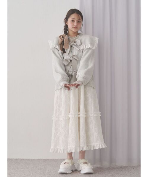 frill strap sneakers（スニーカー）｜merry jenny（メリージェニー