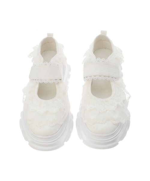 靴 merry jenny frill strap sneakers frill strap sneakers（スニーカー）｜merry jenny（メリージェニー