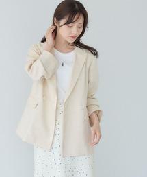 Andemiu テーラードジャケット ベージュ Andemiu 「Andemiu」 テーラードジャケット SMALL ベージュ
