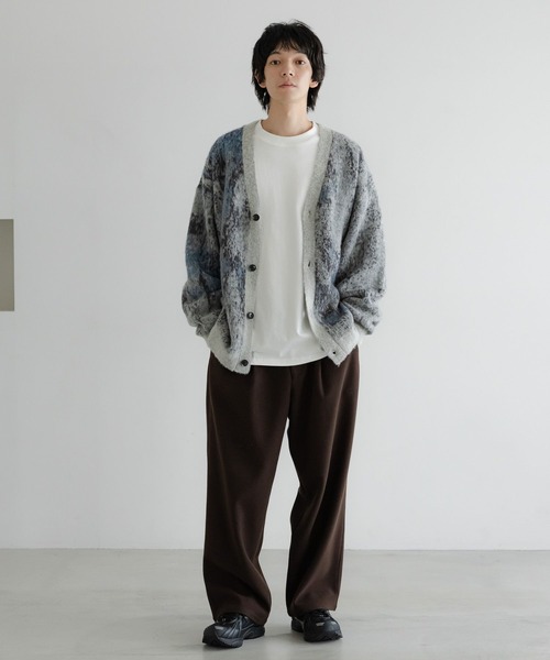 LFM(U)】モヘアジャガードカーデ 496994（ニット/セーター）｜LOWRYS
